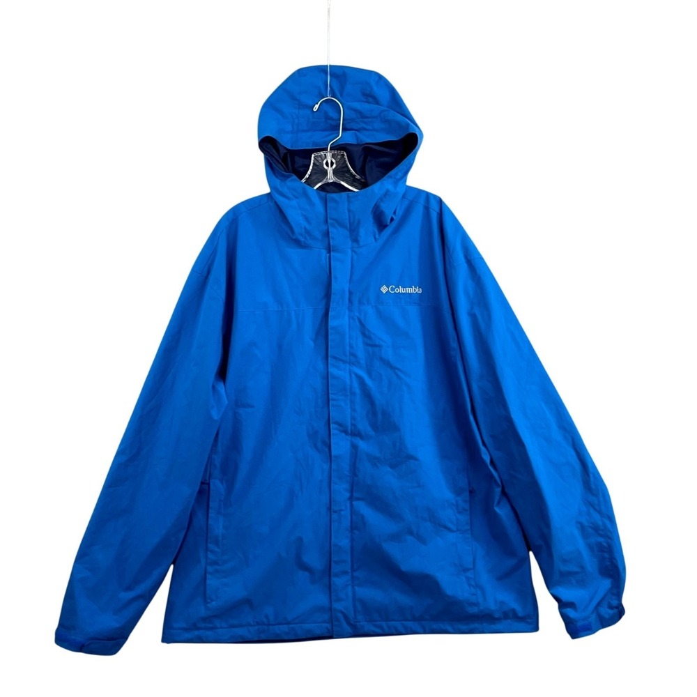 Columbia Hooded Windbreaker Jacket Womens XL Mesh Lined Skate Retro Sportswear